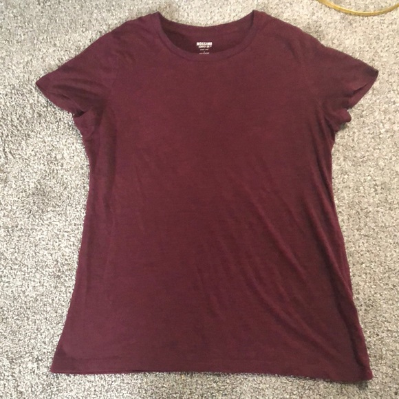 Massimo Tops - Maroon Crewneck Top